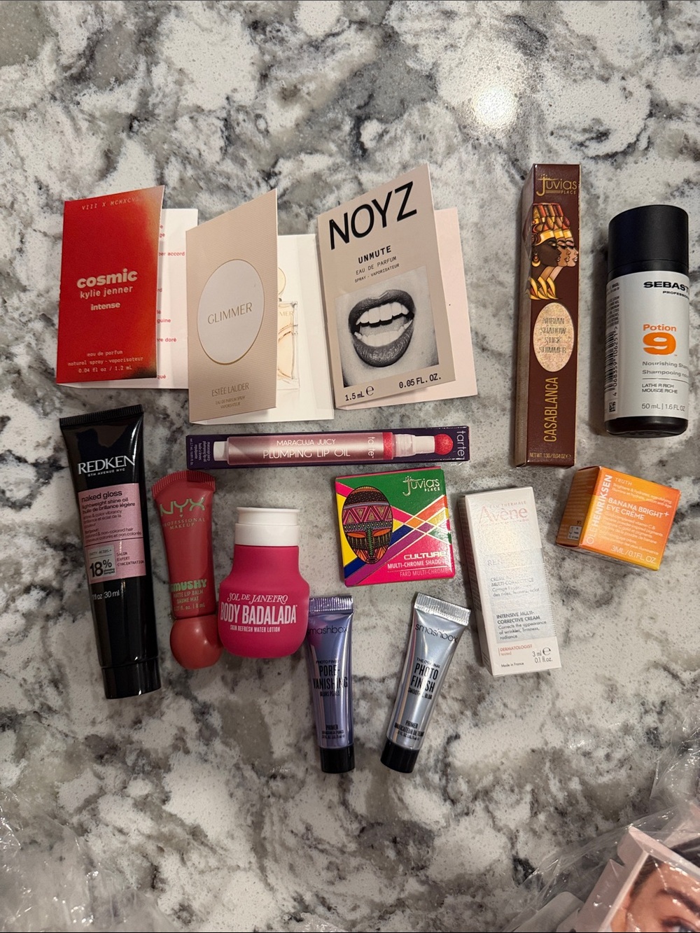 Fragrance, makeup, skincare, and hair lot